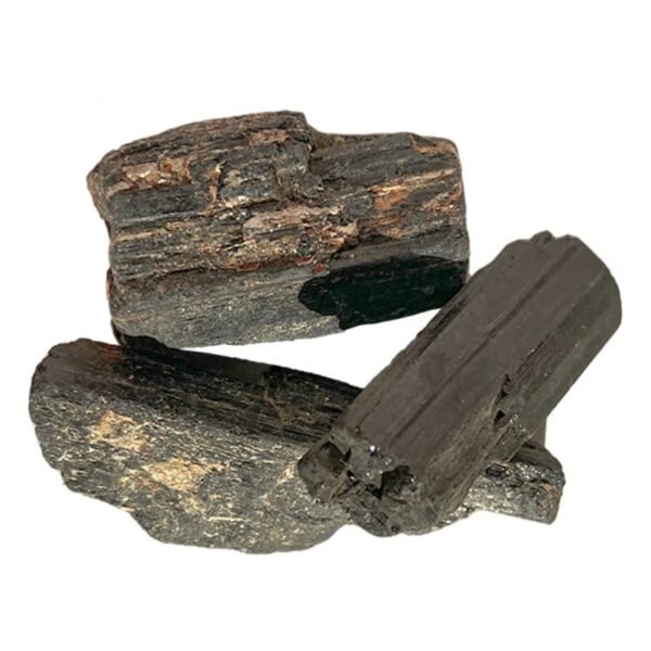 raw black tourmaline